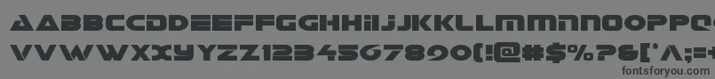 Шрифт Galantcond – чёрные шрифты на сером фоне