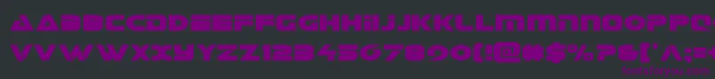 Galantcond Font – Purple Fonts on Black Background