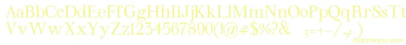 WalinaNegrita Font – Yellow Fonts