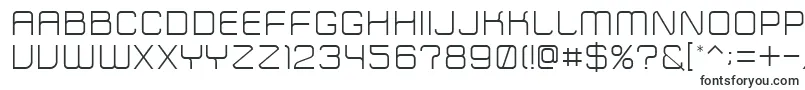 ZipTypefaceLight-Schriftart – Schriftarten, die mit Z beginnen