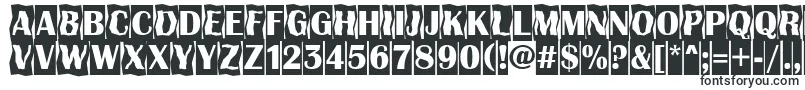 AAlbionicttlcmdc2cmbBold Font – Stencil Fonts