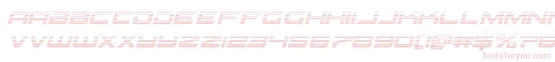 Gypsykillergradital Font – Pink Fonts on White Background