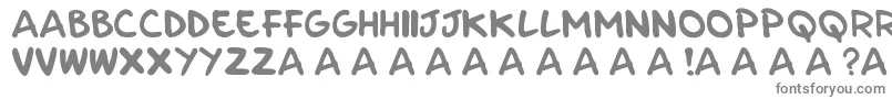 Шрифт Parla – серые шрифты