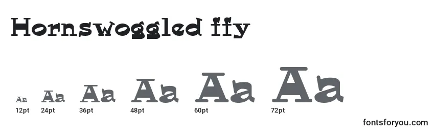 Hornswoggled ffy Font Sizes