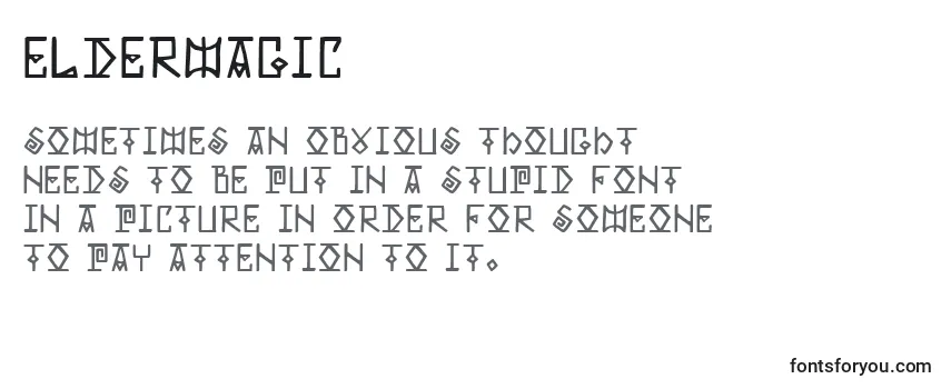 Обзор шрифта Eldermagic