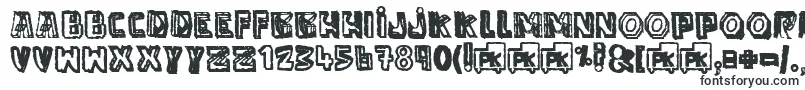 AntiFolkPk Font – Three-Dimensional Fonts