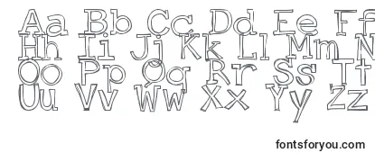 JustAnOutty Font