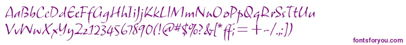 SamuelitcTt-fontti – violetit fontit