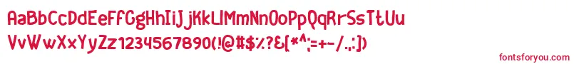 GeekerBold Font – Red Fonts
