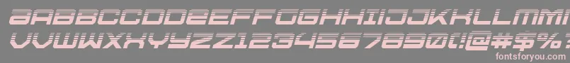 Ussdallashalfital Font – Pink Fonts on Gray Background