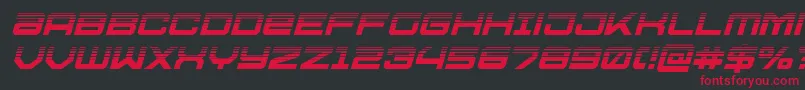 Ussdallashalfital Font – Red Fonts on Black Background