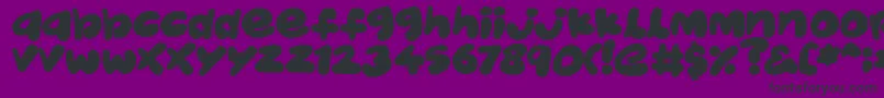 More about JellyKids Font JellyKids Font – Black Fonts on Purple Background