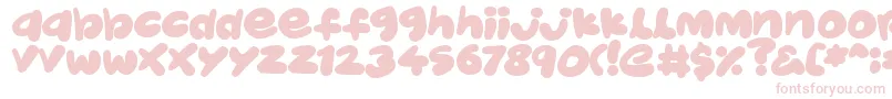 JellyKids Font – Pink Fonts on White Background