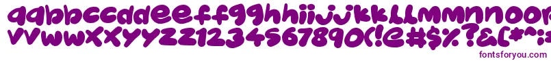 JellyKids-Schriftart – Violette Schriften