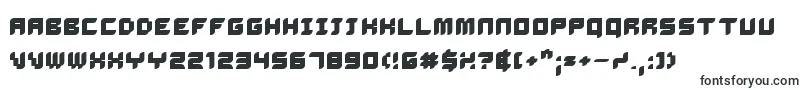DalilaBold-fontti – teollisuusfontit