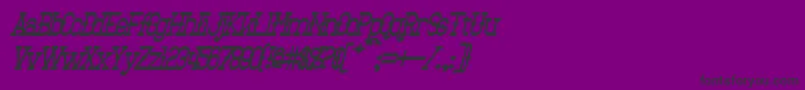 Lisätietoja BantorainBoldItalic-fontista BantorainBoldItalic-fontti – mustat fontit violetilla taustalla
