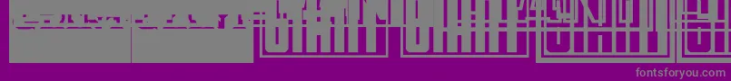 Más sobre la fuente Obeygiantposter fuente Obeygiantposter – Fuentes Grises Sobre Fondo Morado