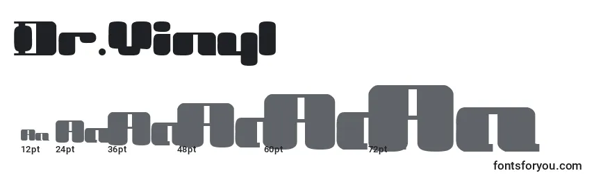 Dr.Vinyl Font Sizes