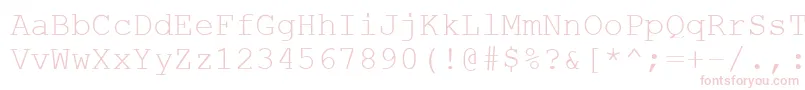 CourierStylus Font – Pink Fonts