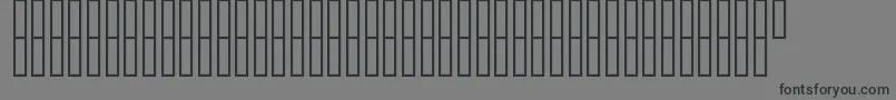 フォントFregneMyriad – 黒い文字の灰色の背景