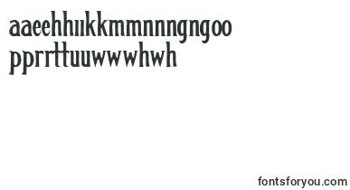 Classic ffy font – maori Fonts