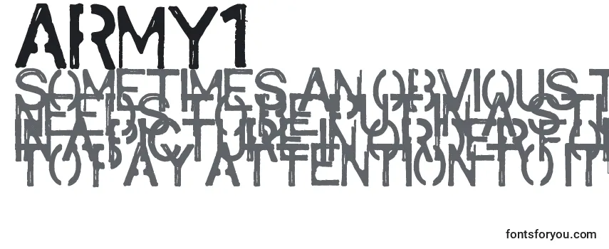 Army1 Font