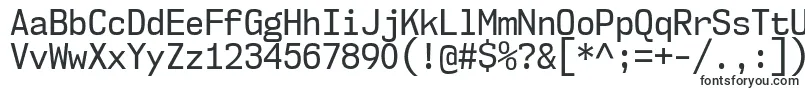 Nk57MonospaceScRg Font – System Fonts