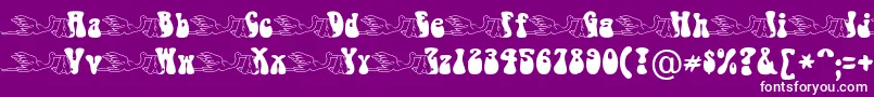 Más sobre la fuente BabystorkBecker fuente BabystorkBecker – Fuentes Blancas Sobre Fondo Morado