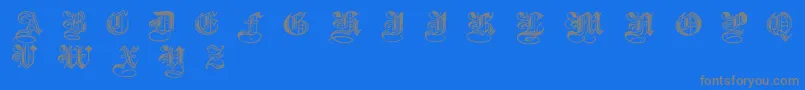 Шрифт Halftone – серые шрифты на синем фоне