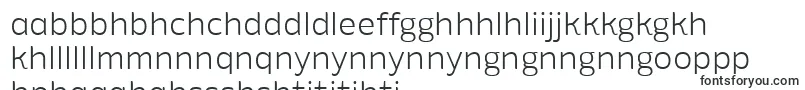 AminoAltLight Font – Sotho Fonts