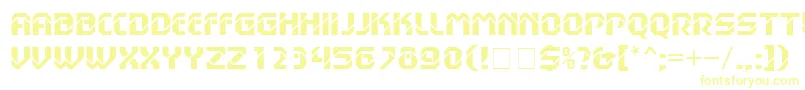 HanssonStencilMnBold Font – Yellow Fonts