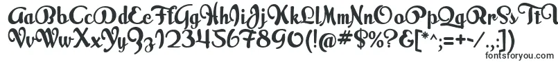 MilkScript Font – Fonts for signs