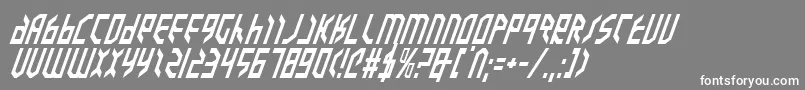 fuente ValkyrieItalic – Fuentes Blancas Sobre Fondo Gris
