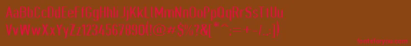 Giveahootdpext Font – Red Fonts on Brown Background