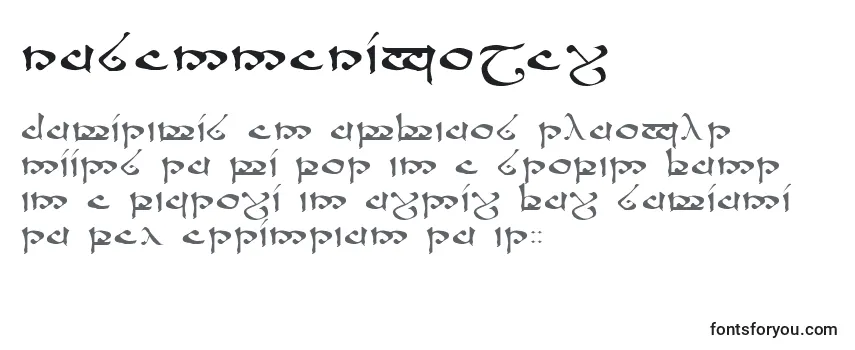 RosannaRegular Font