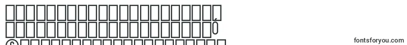 フォントMindblueBoldDemo – バシキール文字
