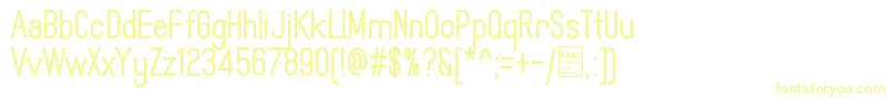 MindblueBoldDemo Font – Yellow Fonts