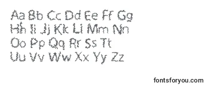 RoughTreatment Font