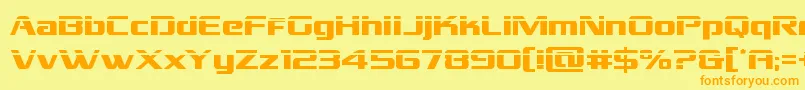 More about Grandnationallaser Font Grandnationallaser Font – Orange Fonts on Yellow Background