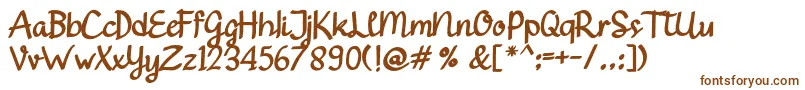 Gendhist Font – Brown Fonts