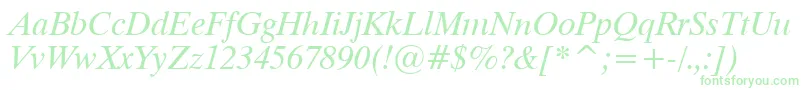 Dutch801ItalicTl Font – Green Fonts