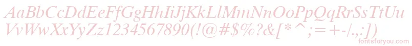 Dutch801ItalicTl Font – Pink Fonts