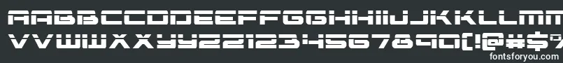 Vorpal Font – White Fonts on Black Background