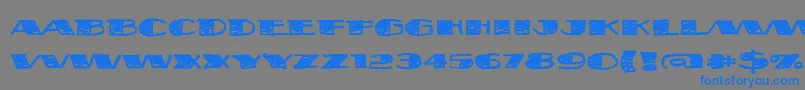 En savoir plus sur la police Fatsb Police Fatsb – polices bleues sur fond gris
