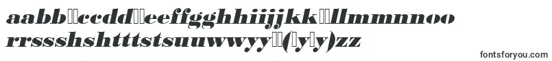 UrwbodonidextbolwidOblique-fontti – hausan fontit