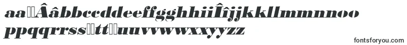 Fonte UrwbodonidextbolwidOblique – fontes romenas