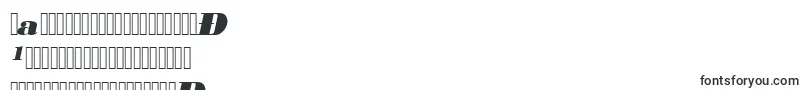 UrwbodonidextbolwidOblique-Schriftart – kirgisische Schriften