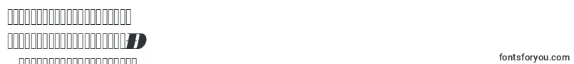 フォントUrwbodonidextbolwidOblique – タタール文字