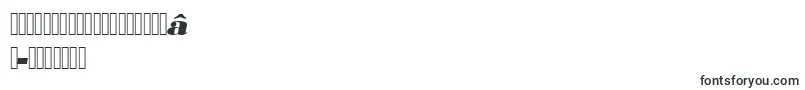フォントUrwbodonidextbolwidOblique – ヘブライ文字