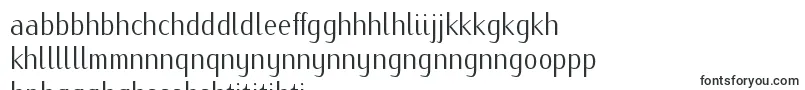 IwonacondlightRegular Font – Sotho Fonts